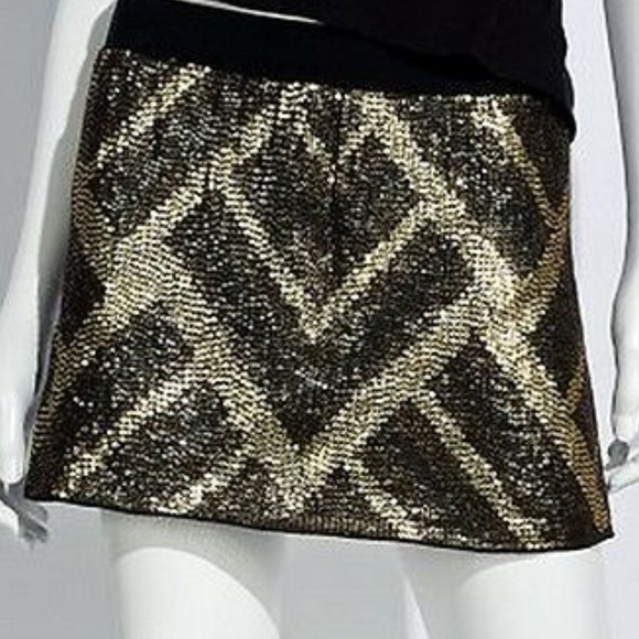COPY - Authentic Icon Tommy Hilfiger Sequin Mini Skirt - Picture 4 of 10